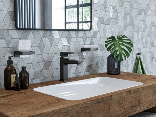 Смеситель для раковины Hansgrohe Metropol 32507670 Черный матовый латунь